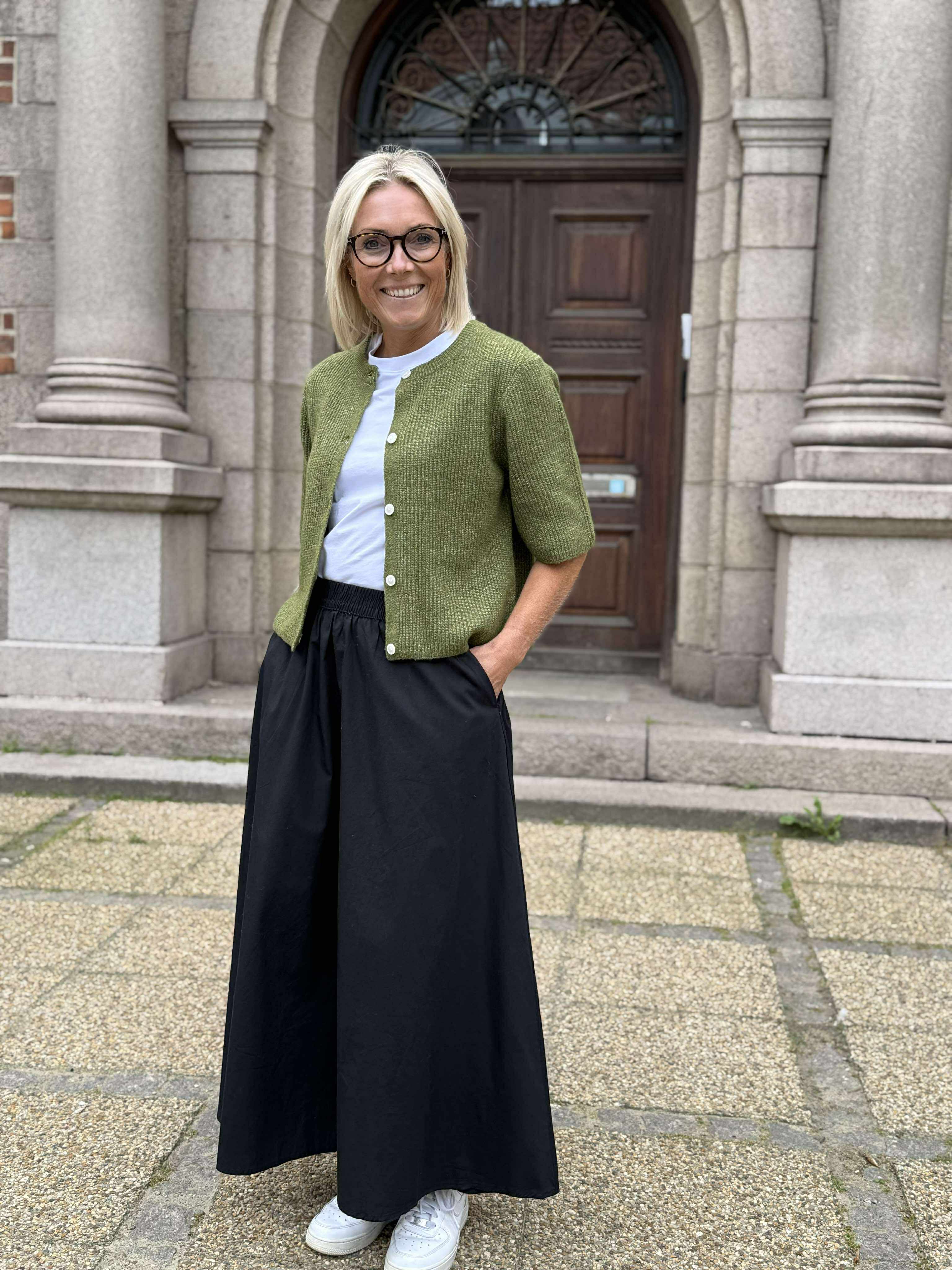 PCSILLY Knit Cardigan - Sphagnum